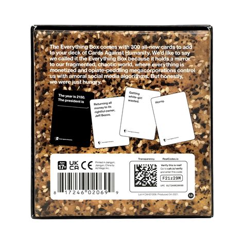 Cards Against Humanity: Everything Box • 300.